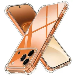 Techsuit Shockproof Clear Silicone prozirna maskica otporna na udarce za Honor 600 Pro