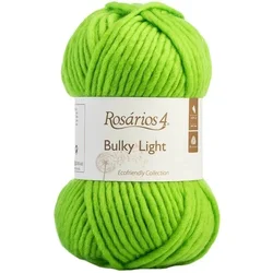 Rosários 4 Bulky Light 128 Lemon Green Pletilna preja