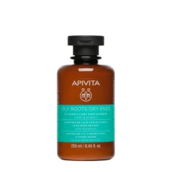 Apivita Šampon za kosu sa masnim korenom i suvim krajevima, 250 ml