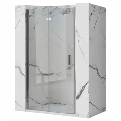 Tuš vrata Rea Molier Chrome + adapter 80