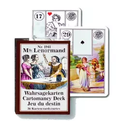 PIATNIK karte za prerokovanje Mlle. Lenormand Cartomancy