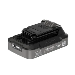 BLACK+DECKER Akumulátor 18V/2,0Ah Li-Ion indikátor stavu nabití BDL2018S
