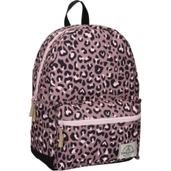 Milky Kiss Ranac za devojčice sa leopard printom, Lila