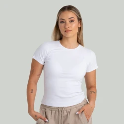 STRIX Women‘s Ribbed Tee White