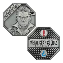 Fanattik Metal Gear Solid Delta - Limited Edition Naked Snake Coin ( 075076 )