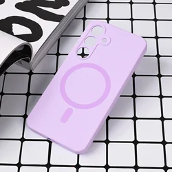 Maska za Samsung Galaxy S24 Magsafe Pure color lila