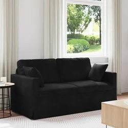 Sofa Crna 158 x 78 x 80 cm Baršun
