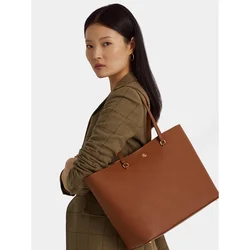 Lauren Ralph Lauren Ročna torba 431911655002 Rjava