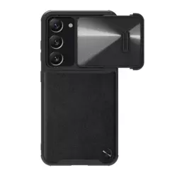 Maska Nillkin CamShield Leather S za Samsung S23 Plus/ S916B crna