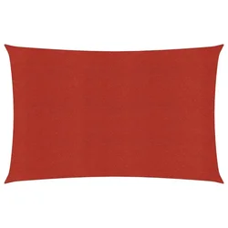 Jedro za zaštitu od sunca 160 g/m2 crveno 3,5 x 5 m HDPE