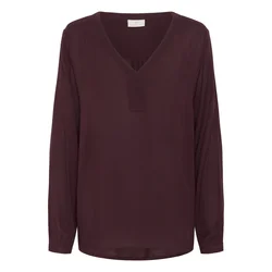Kaffe Bluza bordo