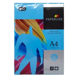 Papir A4 Paperline 80g 500l, Tirkizni