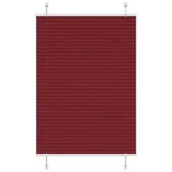 Plisirana roleta Bordeaux crvena 85x150 cm Širina tkanine
