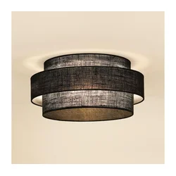 Brilagi - Plafonsko svetlo SPACE YUTE LED/12W/230V prečnika 50 cm crno