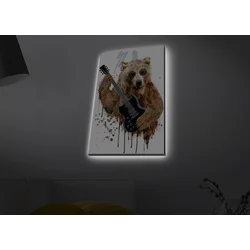 Zidna slika sa LED osvetljenjem 4570MDACT-062, 45x70 cm