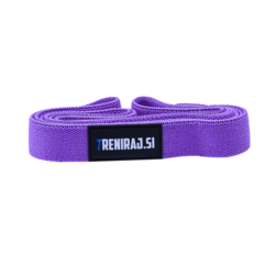 Treniraj.si Long Band tekstilna elastika za vadbo - Level 3