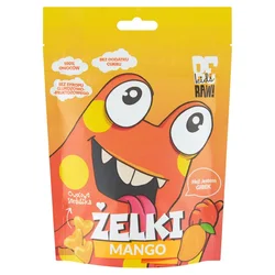 Be Raw! Otroški mango gumi bonboni 35 g brez sladkorja