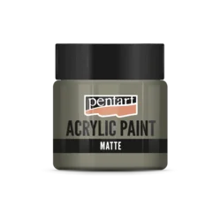 Akrilna barva mat - 50 ml - blatno siva