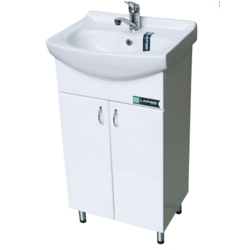 Lapino 5816 Lavabo sa ormarićem, 47x85cm, Beli