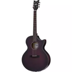 Schecter Orleans Stage Acoustic Vampyre Red Burst Satin (VRBS) SKU #3710