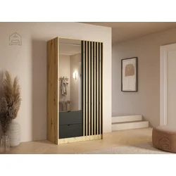 Garderobna omara Katania 15 - 100 cm - artisan hrast