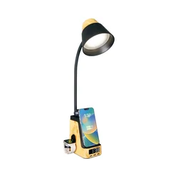 Immax 09000L - LED+CCT prigušiva stona lampa sa bežičnim punjenjem QI IDEAL LED/8W/230V bež