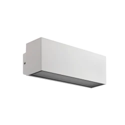 Redo 90095 - LED spoljna zidna svetiljka PLANIT LED/10W/230V 3000K IP54 bela