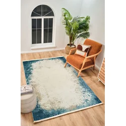 Conceptum Hypnose Tepih Perre Pr008, 100x300 cm, Krem-plavi