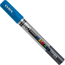 Lyra Graduate Mark Permanent Marker pero 1 mm Light Blue 1 kos