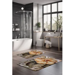 Lessentiel Maison Set prostirki za kupatilo CT-5375, 2 Komada, Šarena