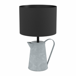 EGLO stona lampa KENSAL E27 43,5 cm beton crna 43642
