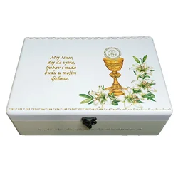 Personalizirane kutije za Prvu sv. Pričest – Savršen poklon za djecu, svećenike i vjeroučitelje - 7. 20x30x10cm -154162
