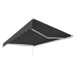 Zidna tenda 3.95x3m, antracit