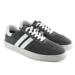 Mona Footwear Muške kožne patike, Crne
