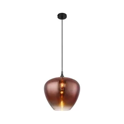 Globo 15548H2G - Luster na sajli MAXY 1xE27/60W/230V u boji bakra