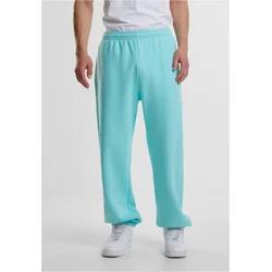Mens basic sweatpants Fluffy blue