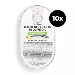 GymBeam Mackerel fillets in olive oil