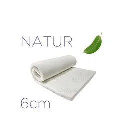 Latex Naddušek Natur 160x200x6 cm, Beli