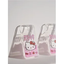 Sinsay - Futrola za iPhone 15 Hello Kitty - roze