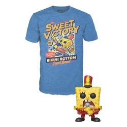 Funko Pop! Animation: Spongebob Squarepants Vinyl Figura Tee Box & T-Shirt XL Set