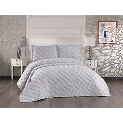 Aberto Design Komplet posteljina za francuski ležaj Siva