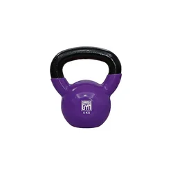 Northix Orange Gym - Vinyl Kettlebell - 6KG