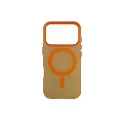 Silikonska futrola Magsafe FLURO COLOR Iphone 17 Pro Max NARANDŽASTA