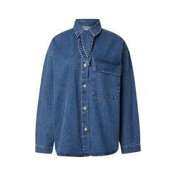 EDITED Bluza Anisha modra/moder denim