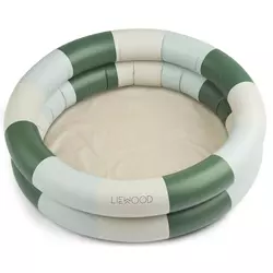 liewood® dječji bazen leonore stripe garden green/sandy/dove blue