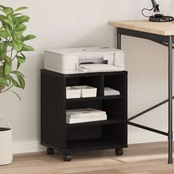Držač za printer Crni hrast 41 x 32 x 48 cm Konstruirano drvo