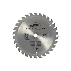 WOLFCRAFT Kružna testera za ručne cirkulare, HM, 140mm 6731000