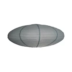 Nordlux - Abažur VILLO E27 O 60 cm plava