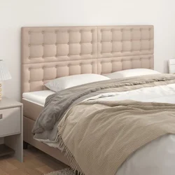 Uzglavlje Cappuccino 200x5x118/128 cm Imitacija kože
