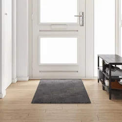 Tepih trkač Siva 80 x 250 cm 100% Polipropilen Tuft